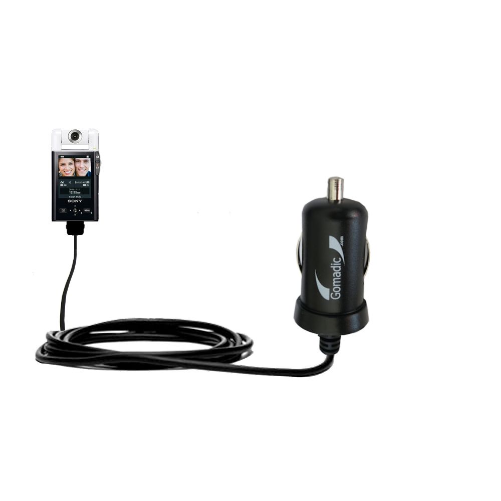 Mini Car Charger compatible with the Sony bloggie MHS-CM5 Mobile HD Snap