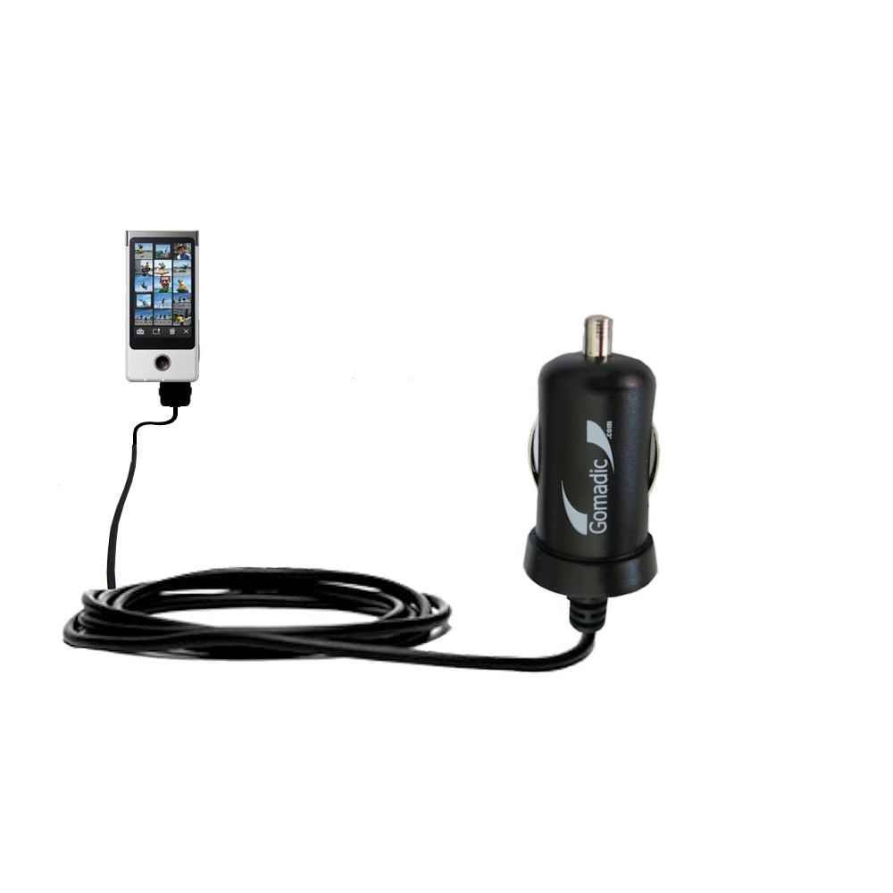 Mini Car Charger compatible with the Sony Bloggie Touch MHS-TS10