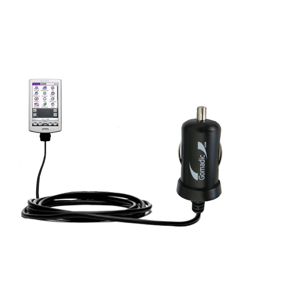 Mini Car Charger compatible with the Sony Clie T600 T615