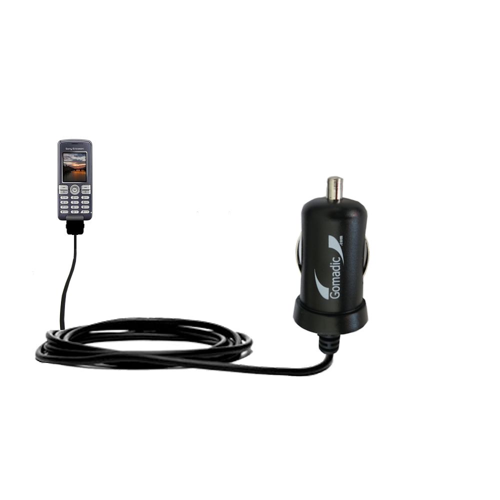 Mini Car Charger compatible with the Sony Ericsson K510i