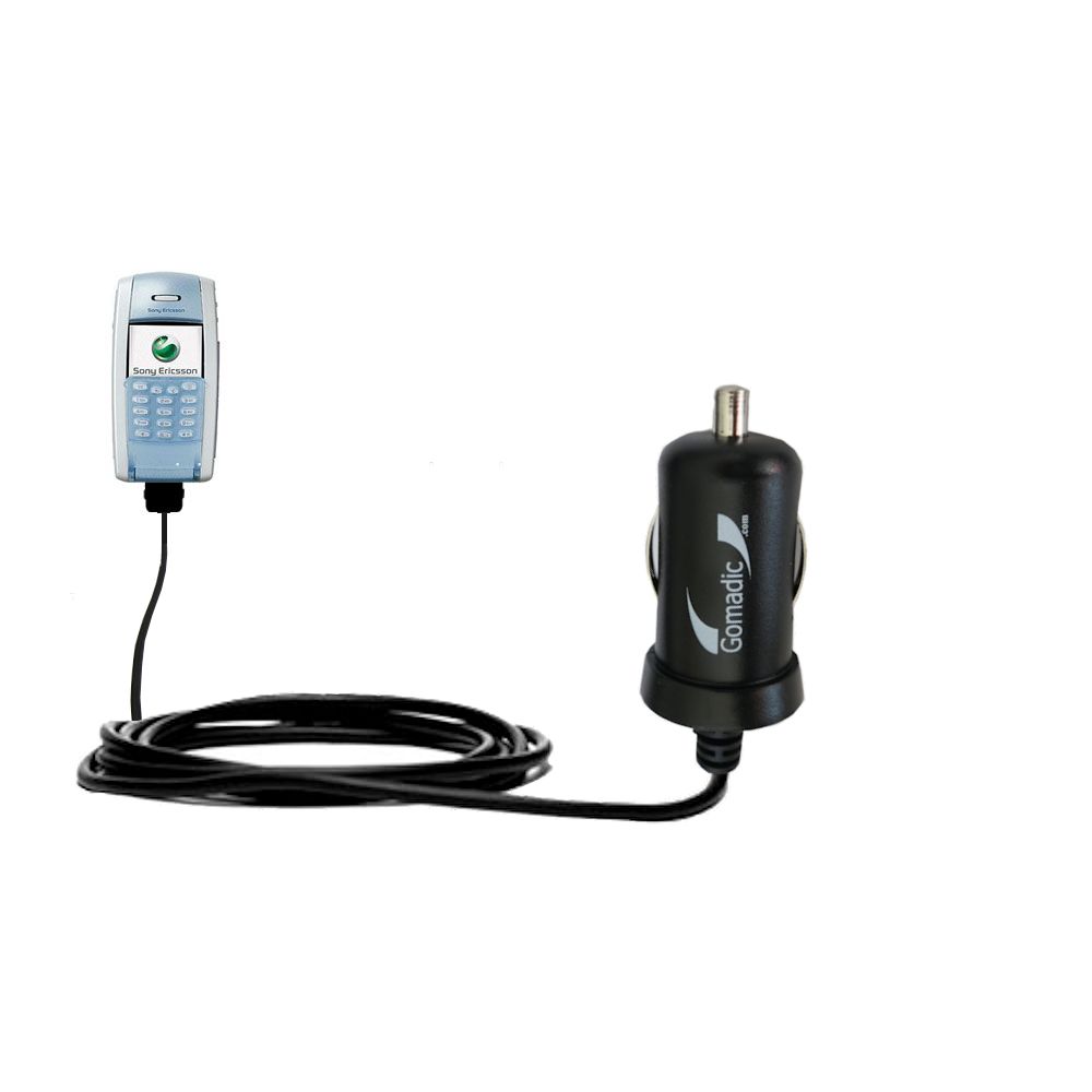 Mini Car Charger compatible with the Sony Ericsson P800