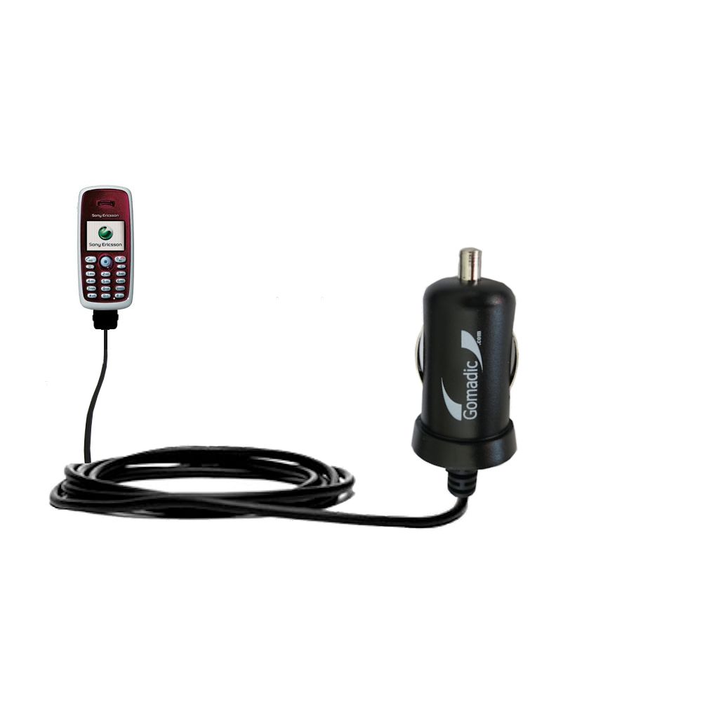 Mini Car Charger compatible with the Sony Ericsson T300