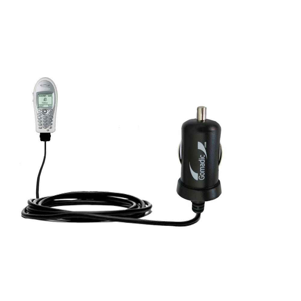 Mini Car Charger compatible with the Sony Ericsson T60