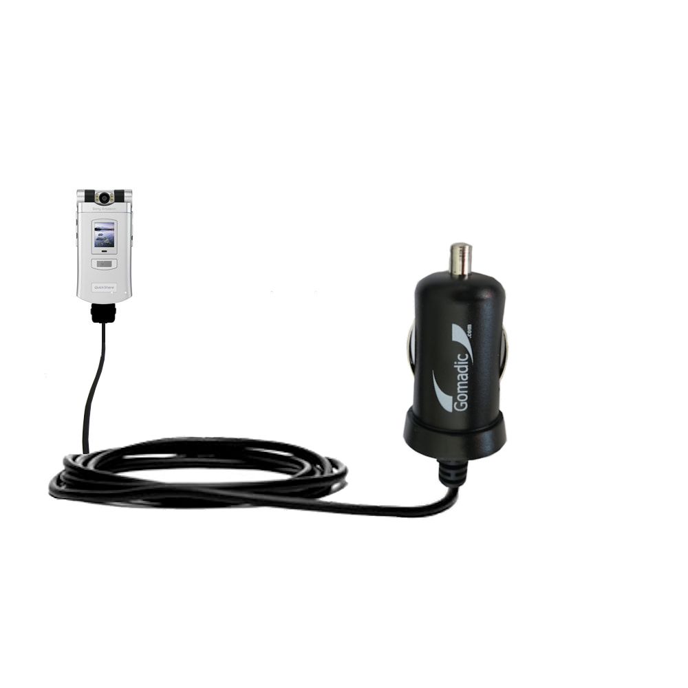 Mini Car Charger compatible with the Sony Ericsson Z800i
