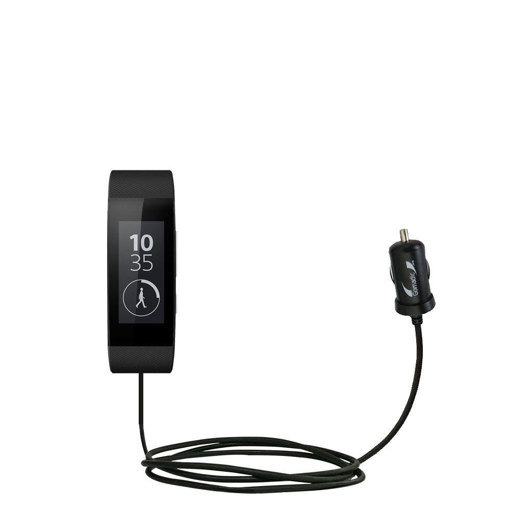 Mini Car Charger compatible with the Sony SWR10 / SWR30