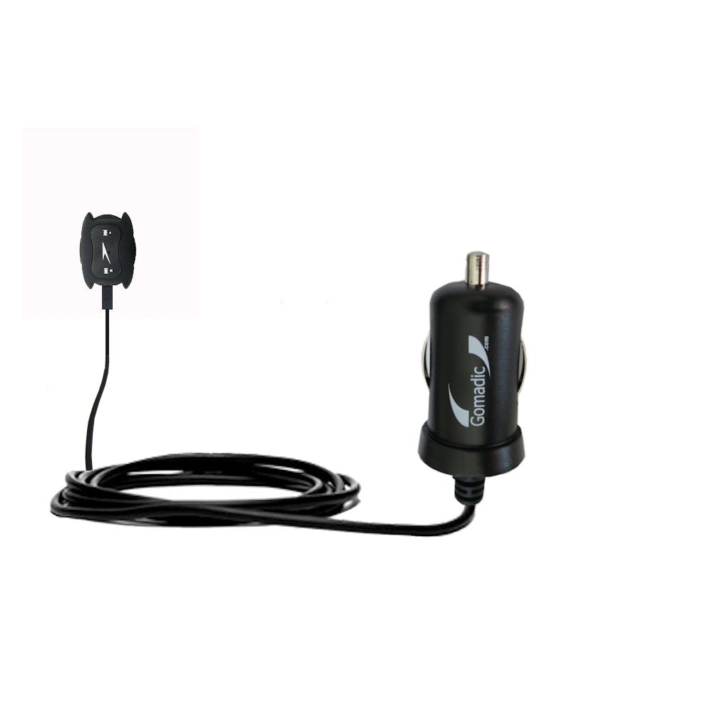 Mini Car Charger compatible with the Speedo Aquabeat / 2 / LIME MP3 Player