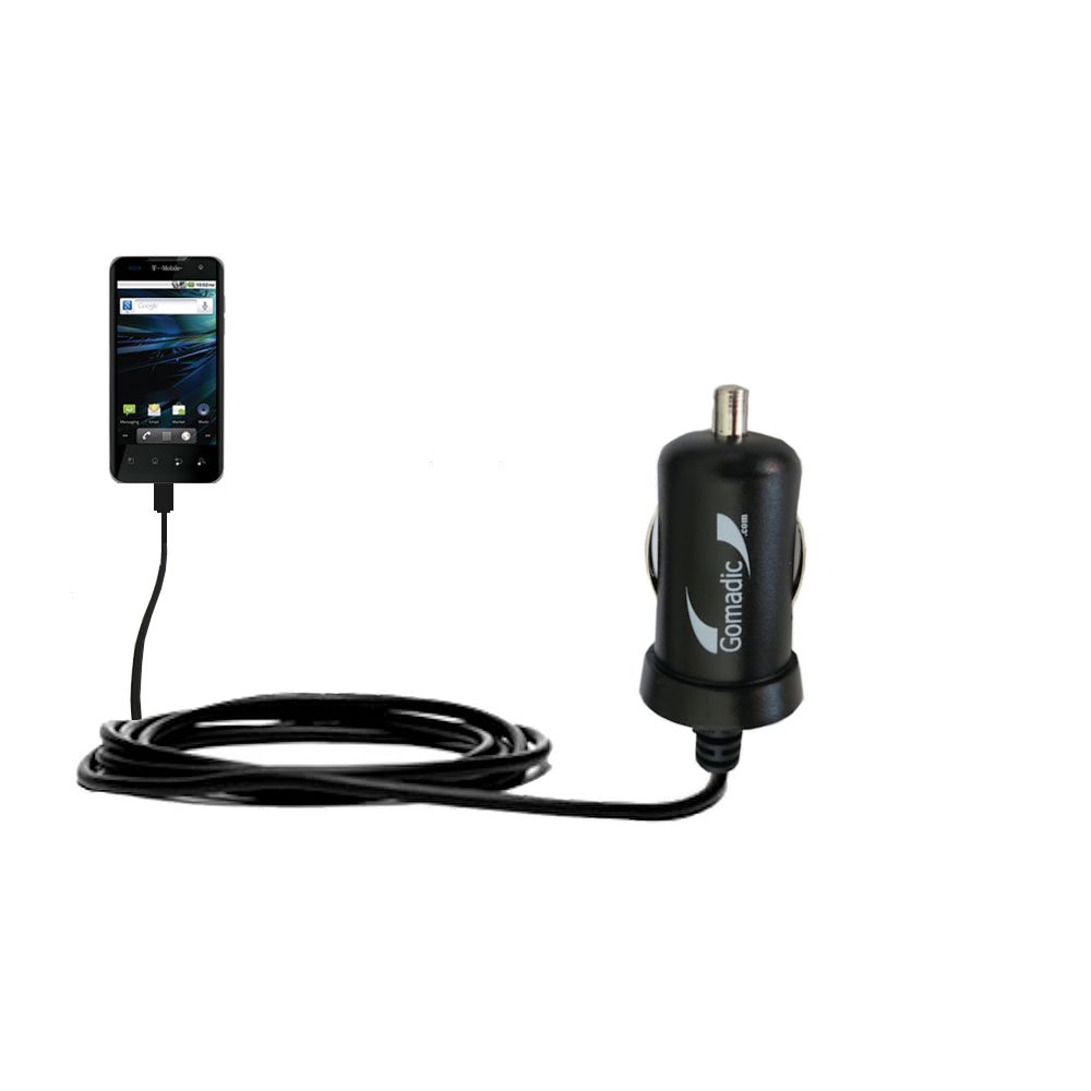 Mini Car Charger compatible with the T-Mobile G2x