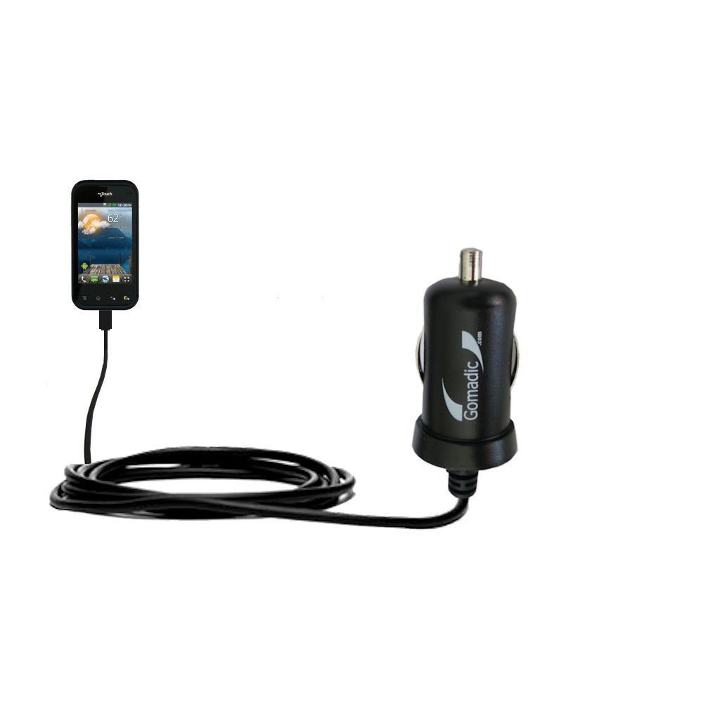 Mini Car Charger compatible with the T-Mobile myTouch 3G