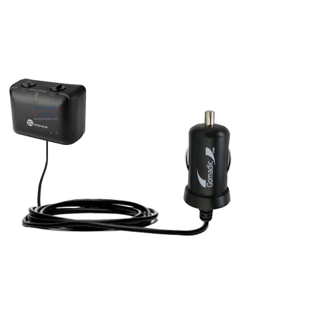 Mini Car Charger compatible with the TaoTronics TT-PT06