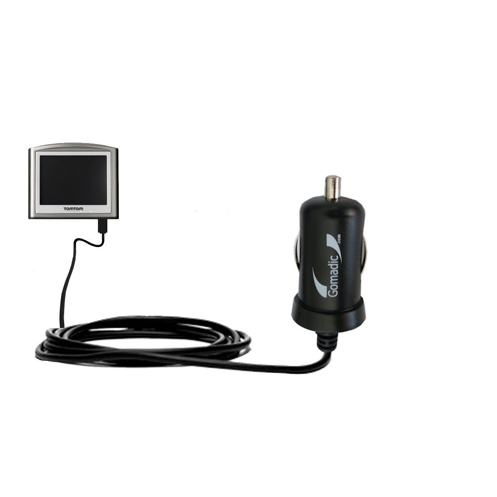 Mini Car Charger compatible with the TomTom ONE 3rd