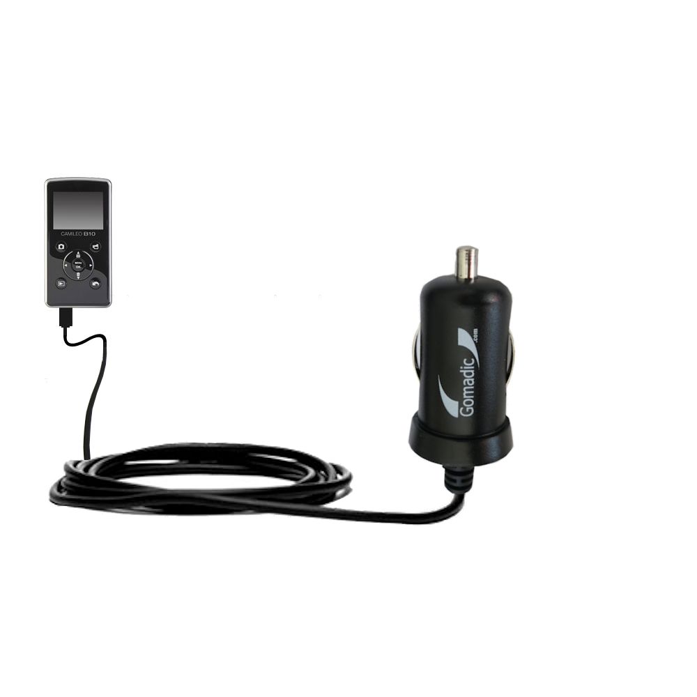 Mini Car Charger compatible with the Toshiba Camileo B10