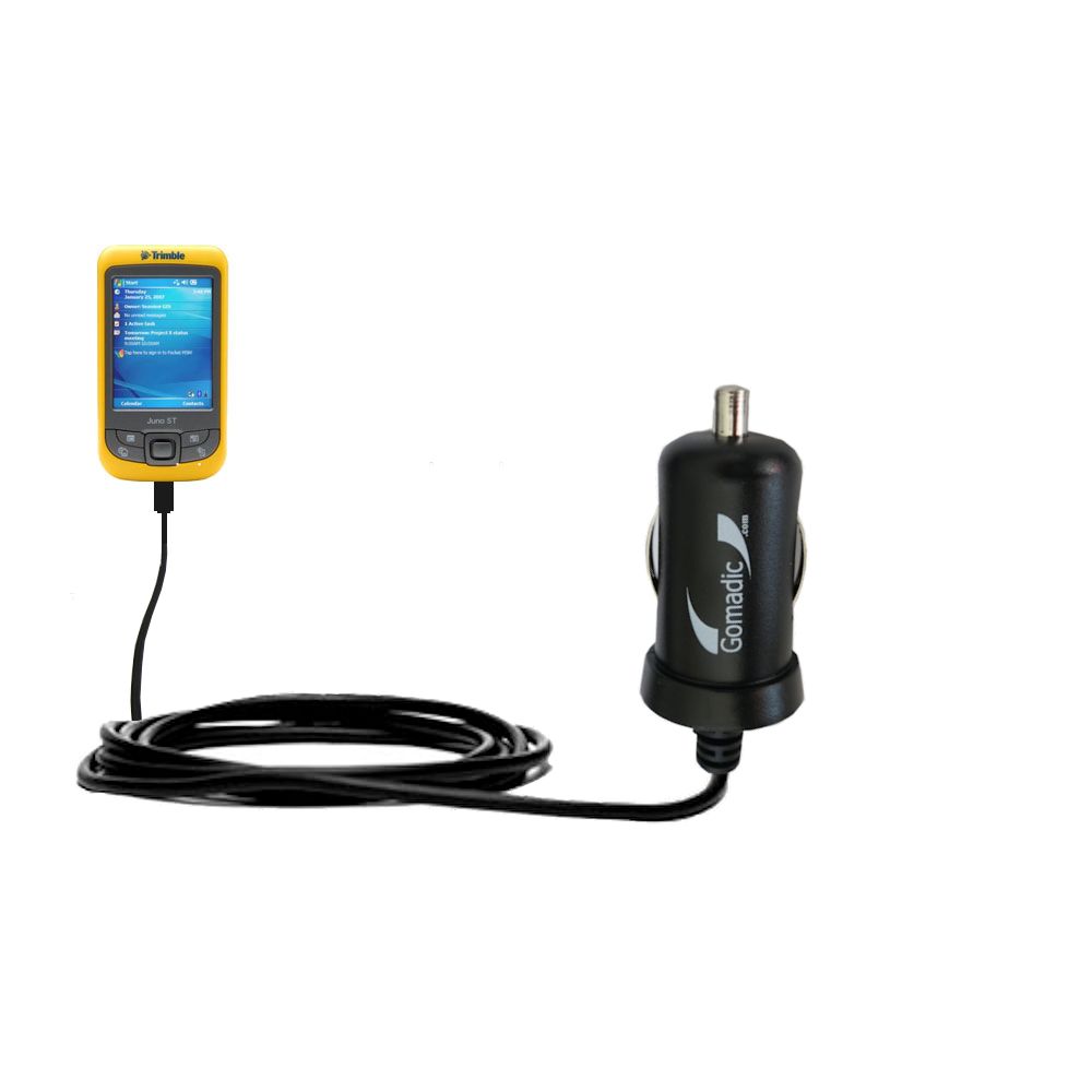 Mini Car Charger compatible with the Trimble Juno ST