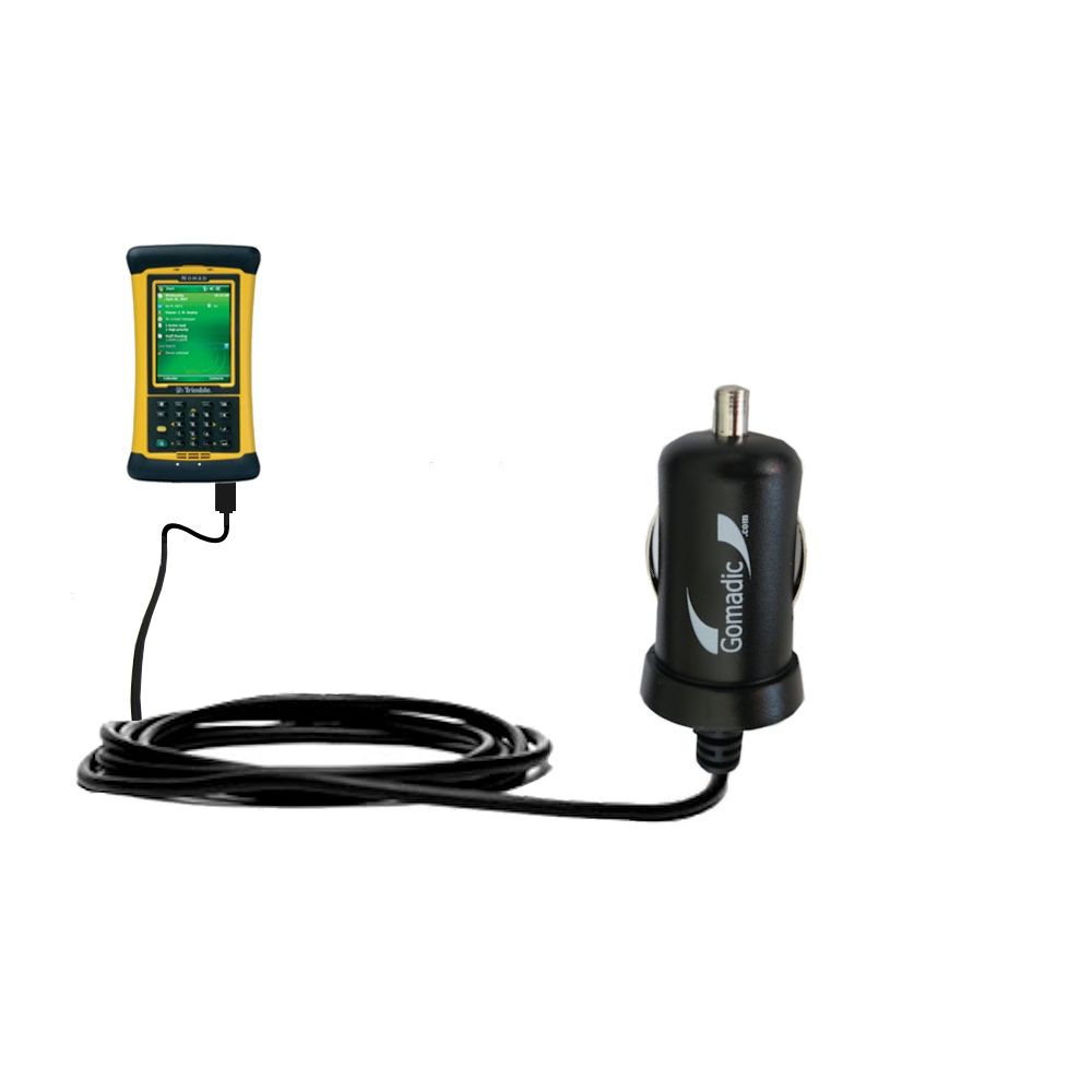 Mini Car Charger compatible with the Trimble Nomad 800 Series