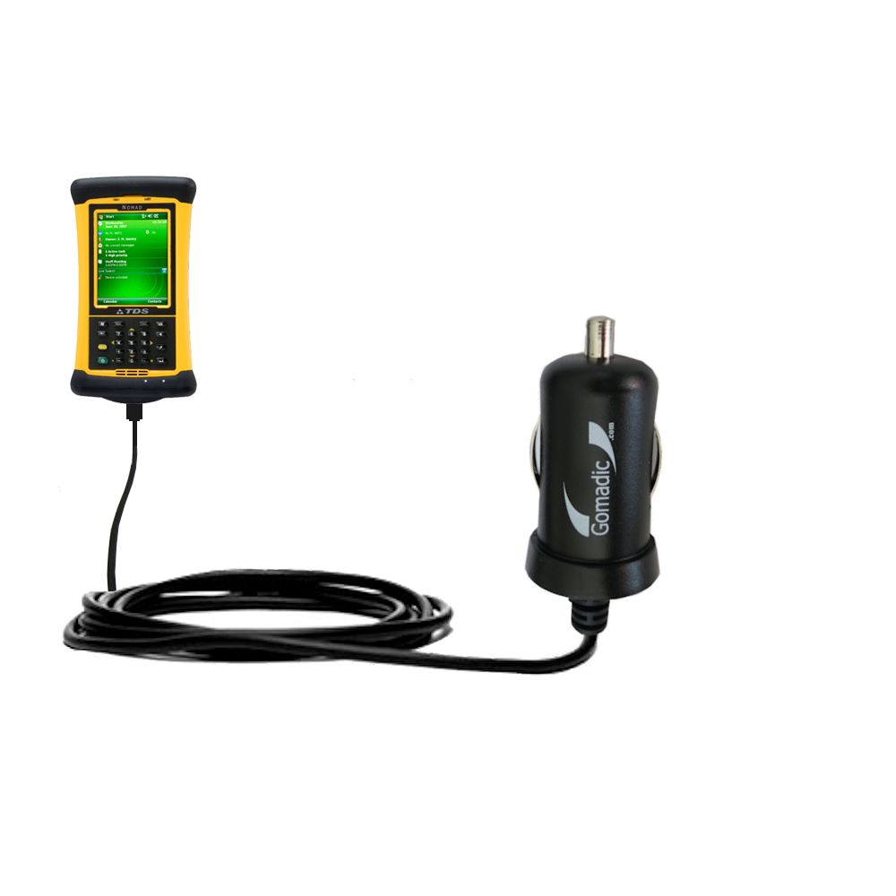 Mini Car Charger compatible with the Trimble Nomad 900 GLC GLE GXE