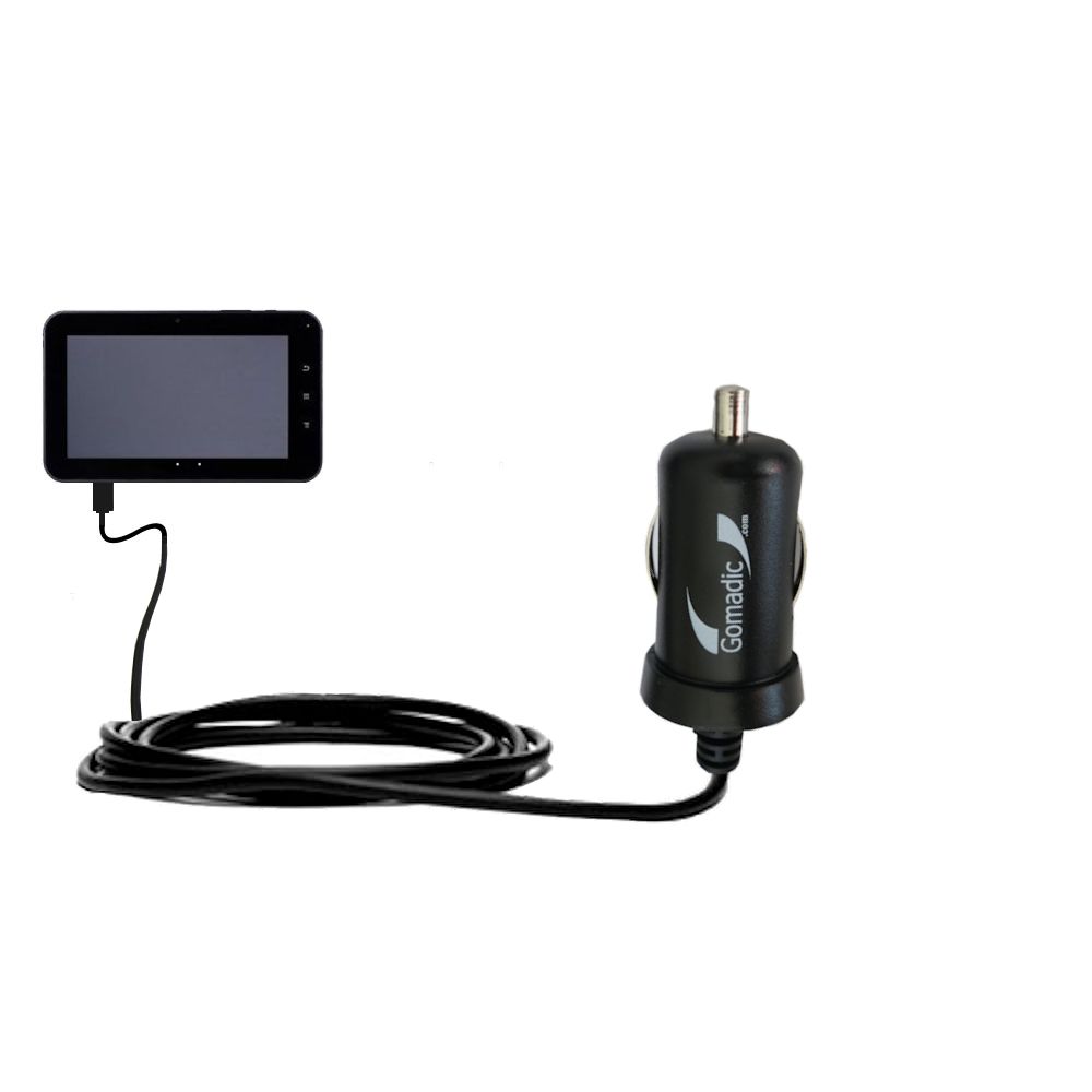 Mini Car Charger compatible with the Tursion 7 BOXCHIP MID TS-501