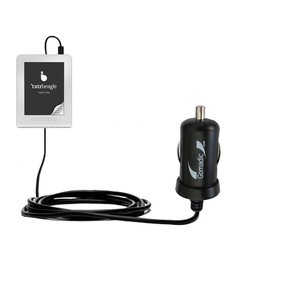 Mini Car Charger compatible with the txtr GmbH txtr reader