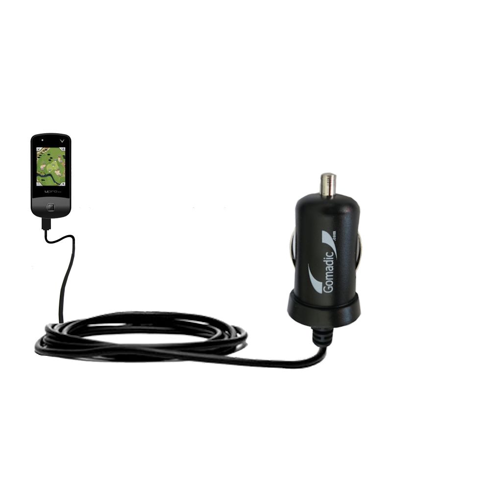 Mini Car Charger compatible with the uPro uPro Golf GPS