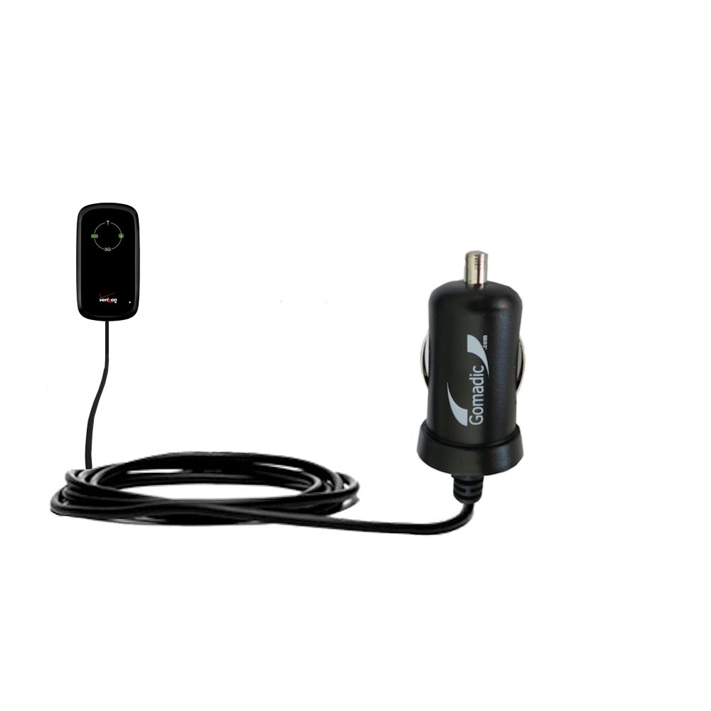 Mini Car Charger compatible with the Verizon Fivespot 3G Mobile Hotspot
