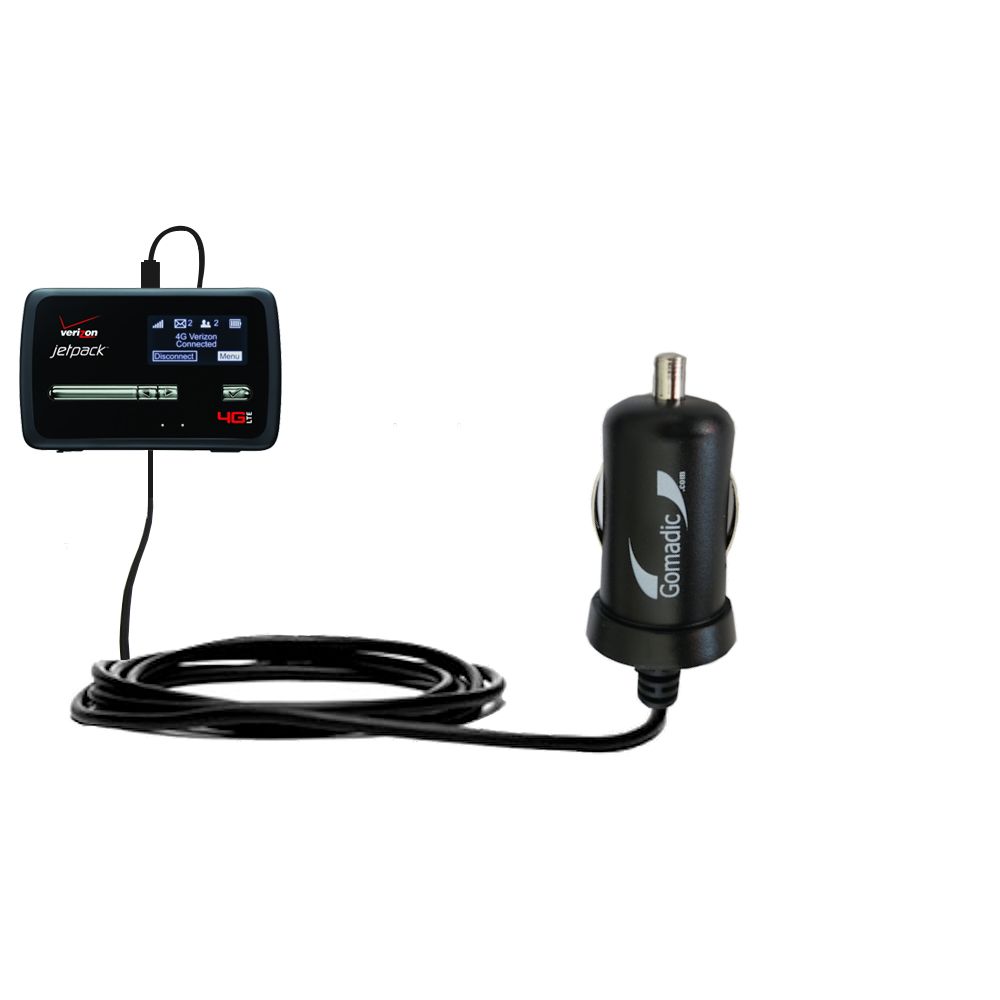 Mini Car Charger compatible with the Verizon Jetpack 4GLTE