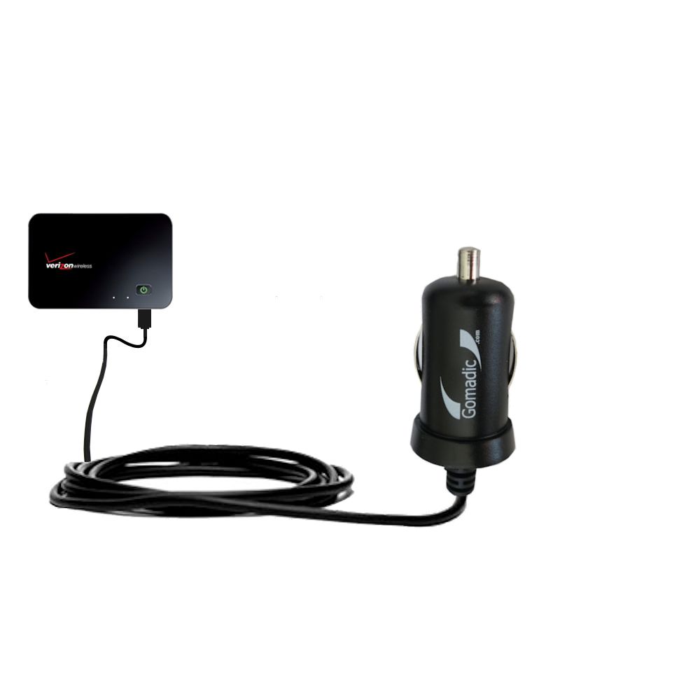 Mini Car Charger compatible with the Verizon MiFi 2200