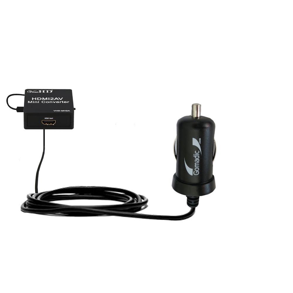 Mini Car Charger compatible with the ViewHD HDMI AV Converter