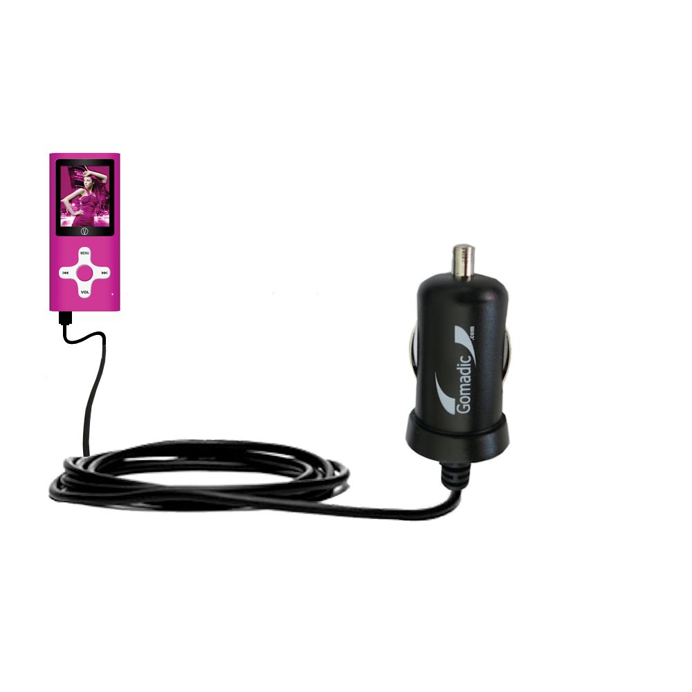 Mini Car Charger compatible with the Visual Land Daze VL-507