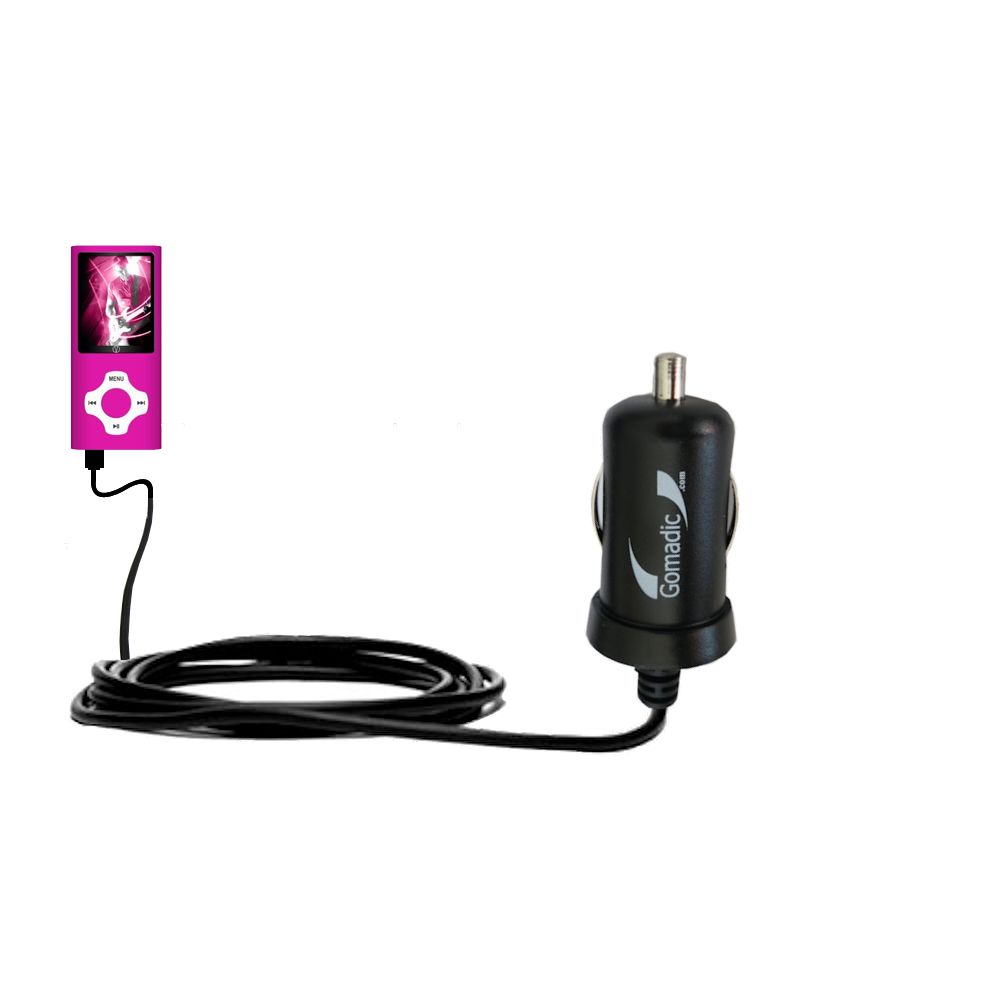 Mini Car Charger compatible with the Visual Land Rave VL-607