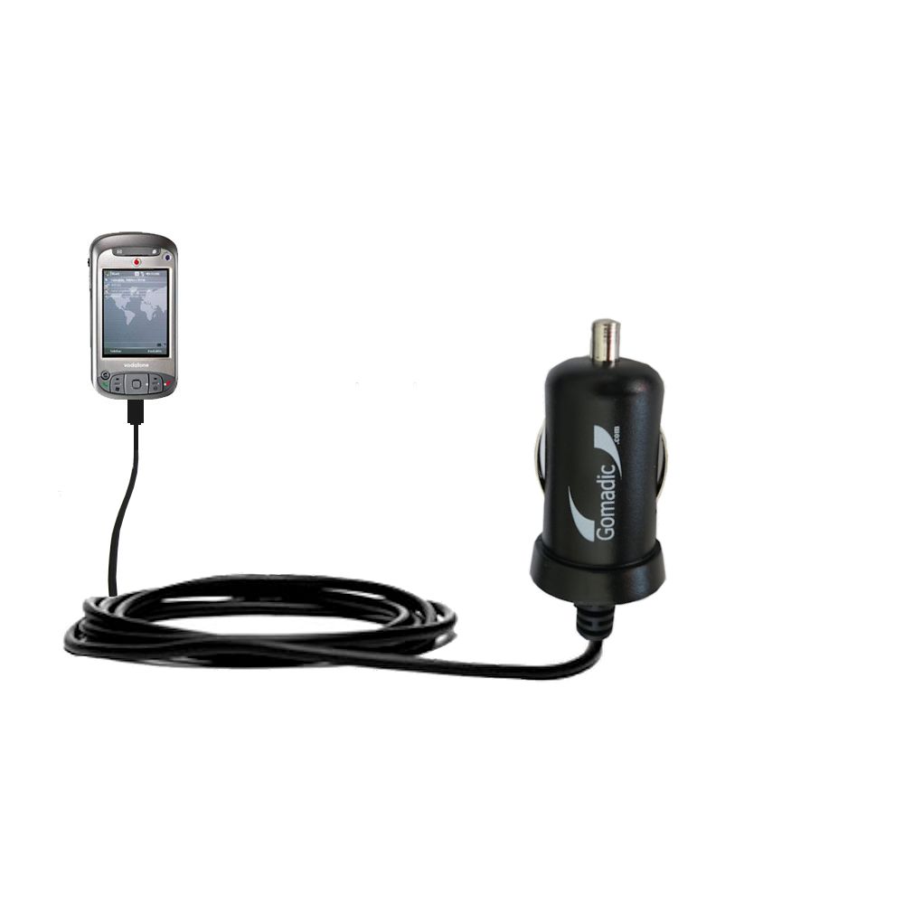 Mini Car Charger compatible with the Vodaphone VPA IV