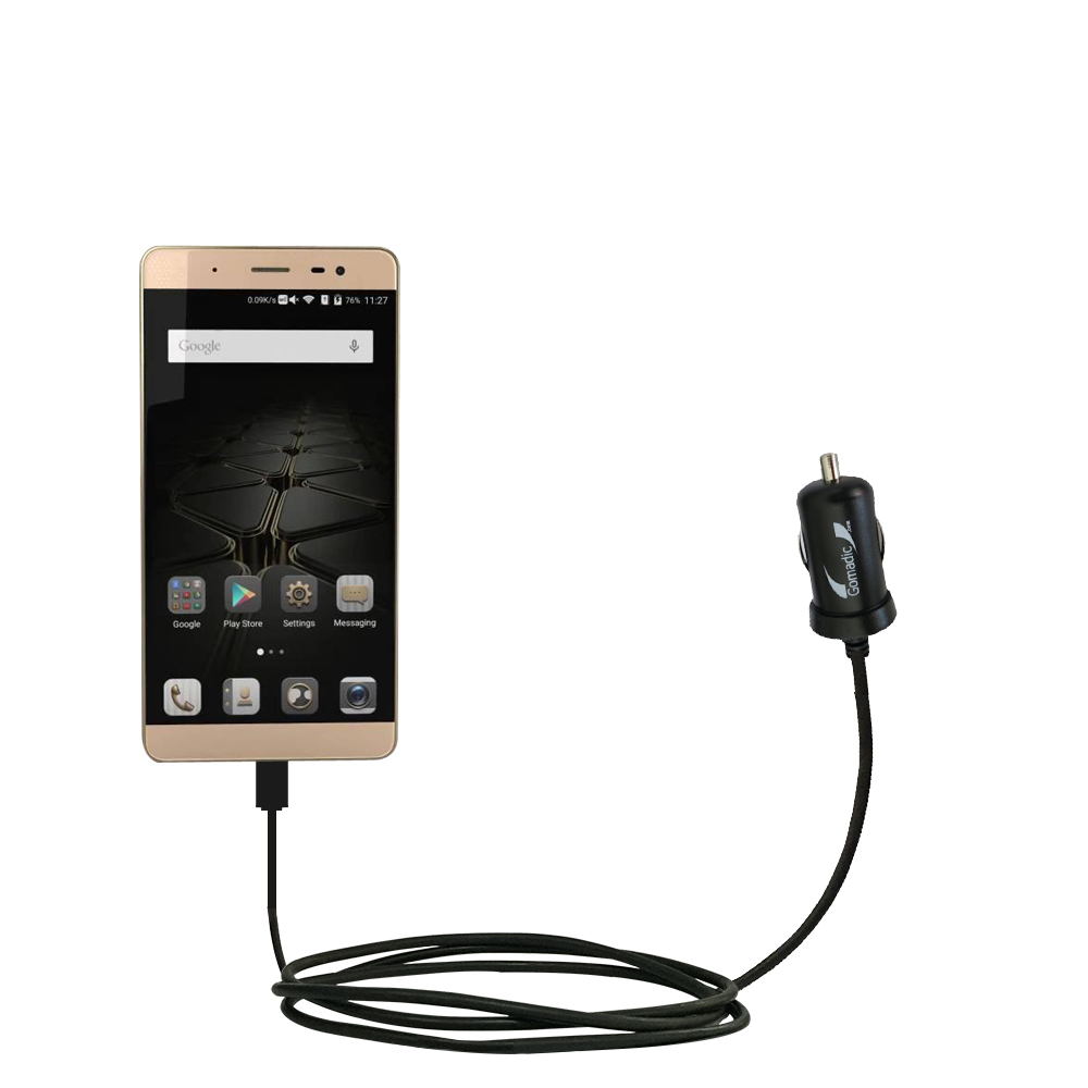 Mini Car Charger compatible with the ZTE Axon Max