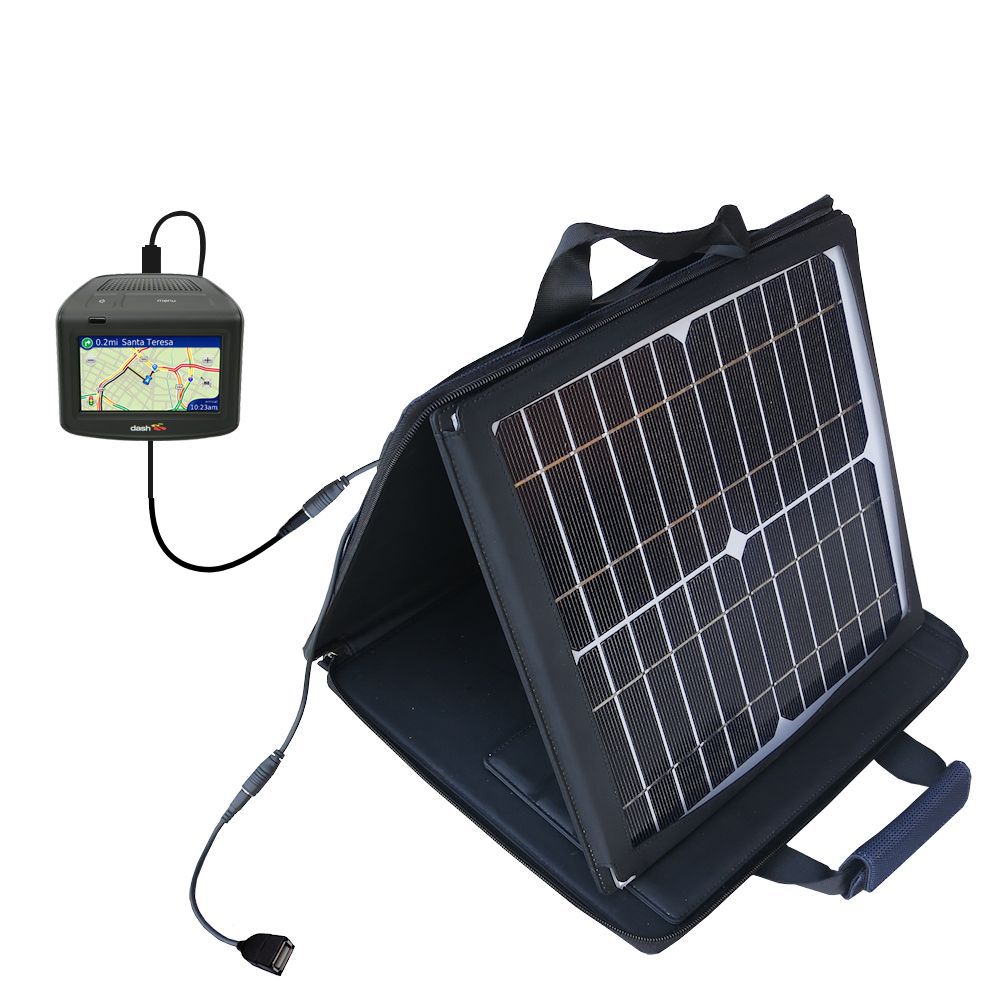 SunVolt Solar Charger compatible with the DASH DASH Express and one other device - charge from sun at wall outlet-like speed