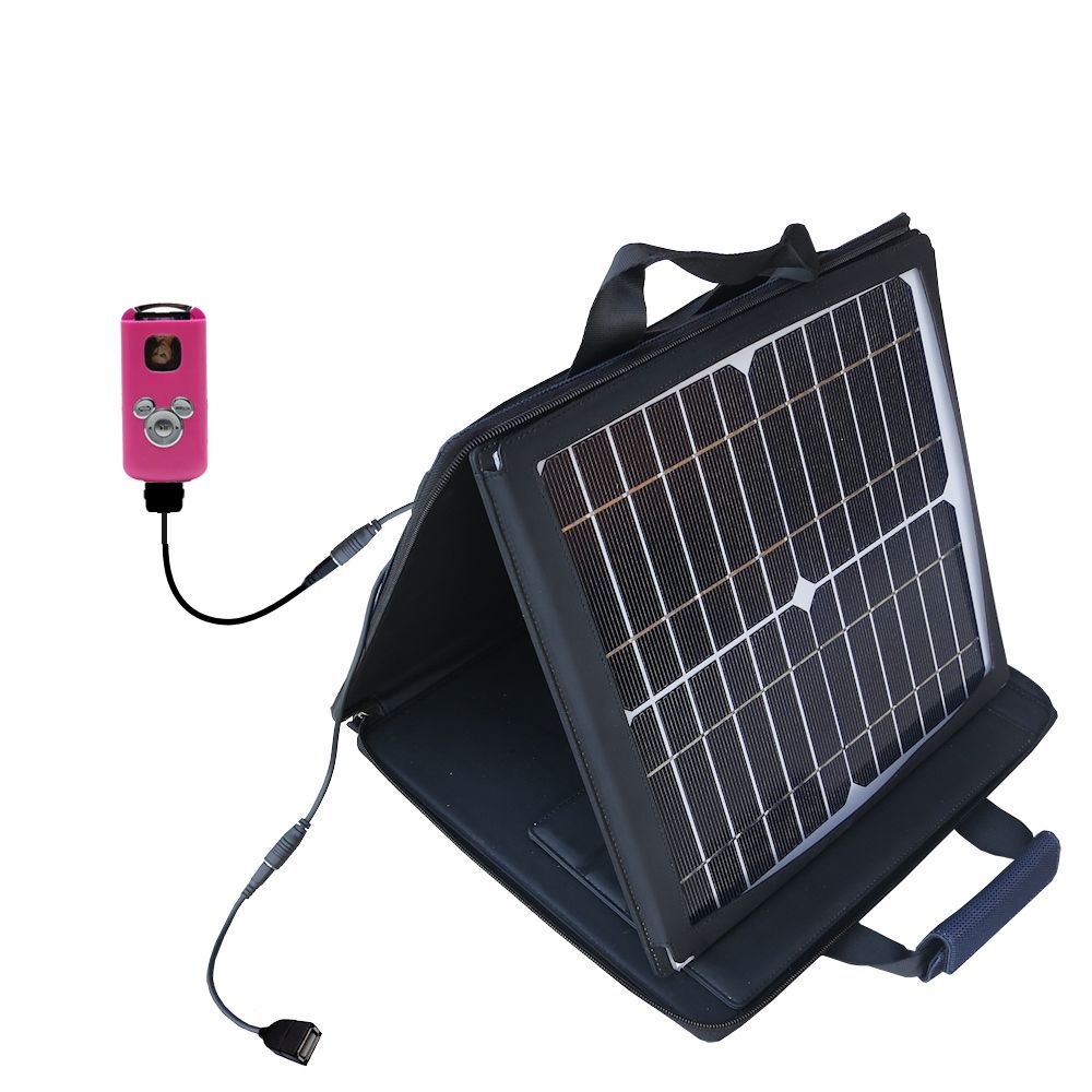 SunVolt Solar Charger compatible with the Disney Mix Stick and one other device - charge from sun at wall outlet-like speed