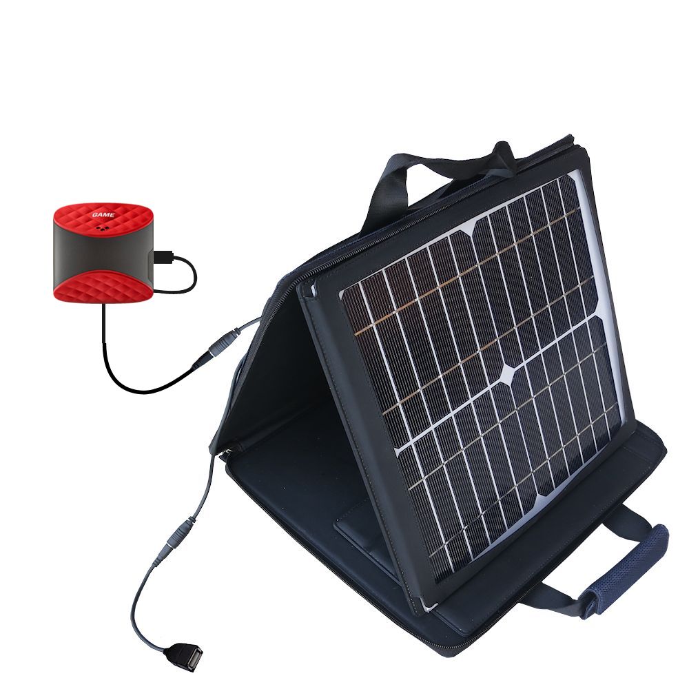 SunVolt Solar Charger compatible with the Game Golf and one other device - charge from sun at wall outlet-like speed
