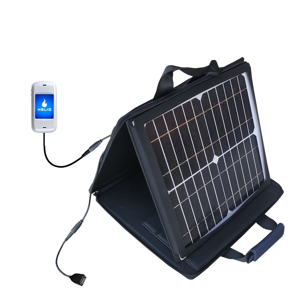 SunVolt Solar Charger compatible with the Helio Kickflip and one other device - charge from sun at wall outlet-like speed