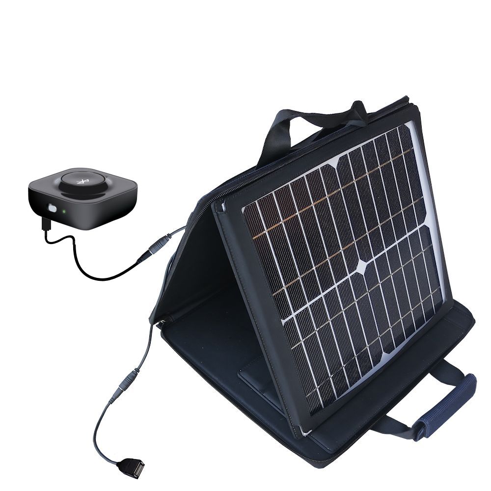 SunVolt Solar Charger compatible with the iSound GoSync and one other device - charge from sun at wall outlet-like speed