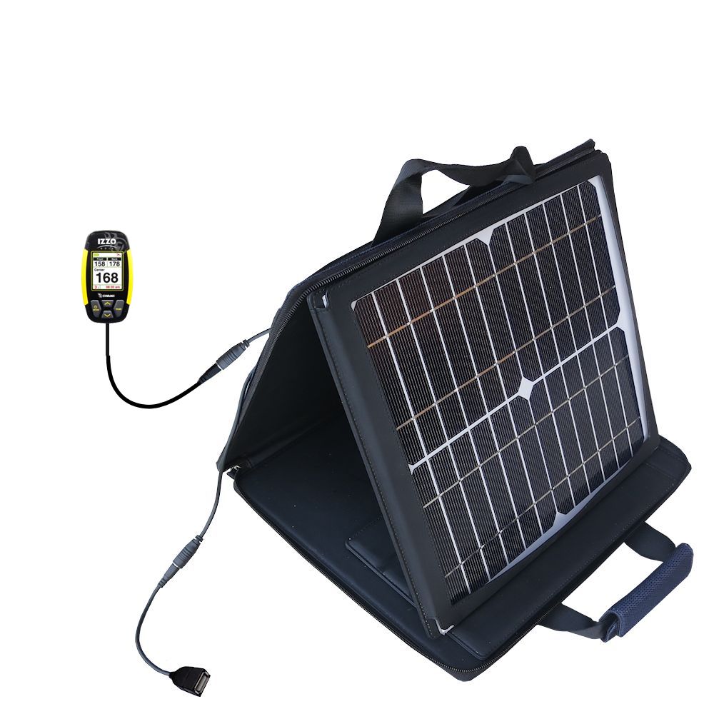 SunVolt Solar Charger compatible with the Izzo Swami 4000 and one other device - charge from sun at wall outlet-like speed