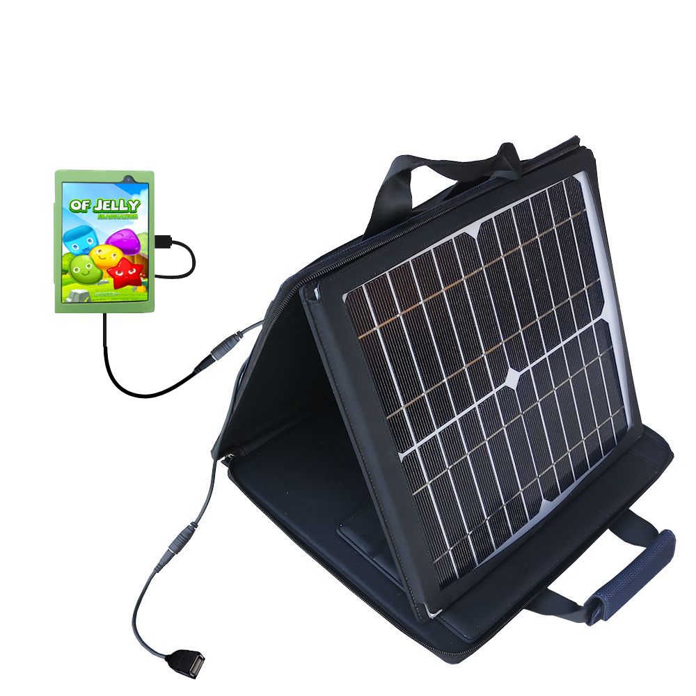 SunVolt Solar Charger compatible with the Le Pan Mini and one other device - charge from sun at wall outlet-like speed