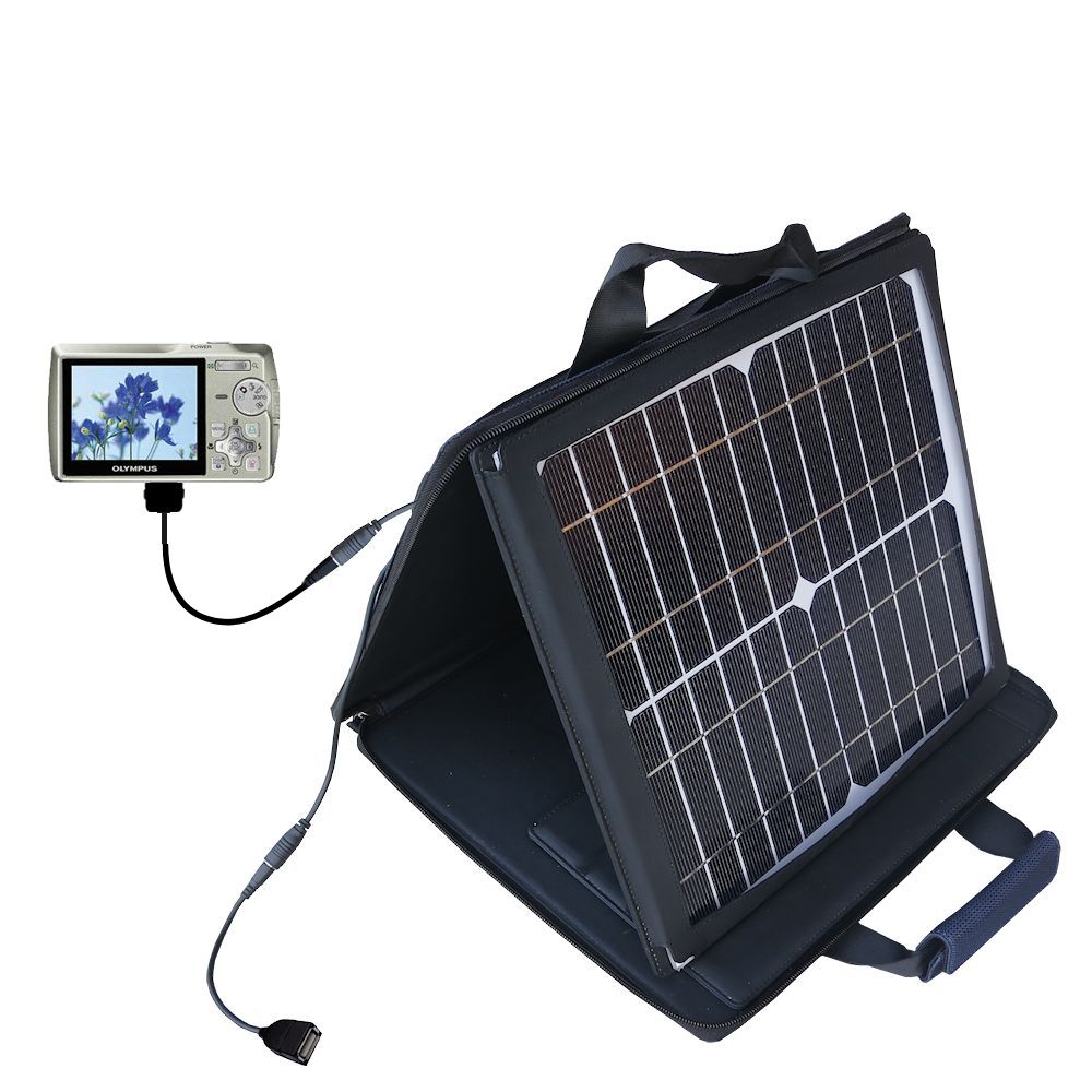 SunVolt Solar Charger compatible with the Samsung U710 and one other device - charge from sun at wall outlet-like speed