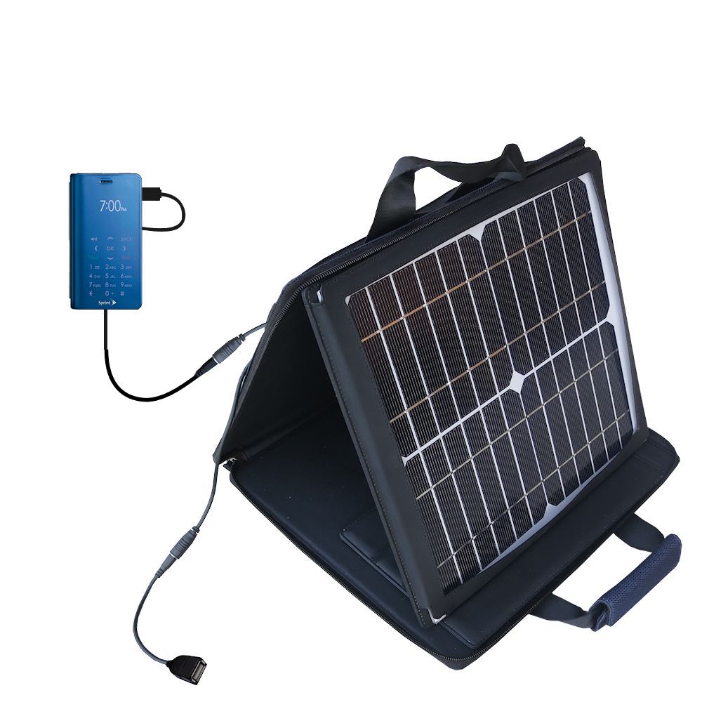 SunVolt Solar Charger compatible with the Sanyo Innuendo and one other device - charge from sun at wall outlet-like speed