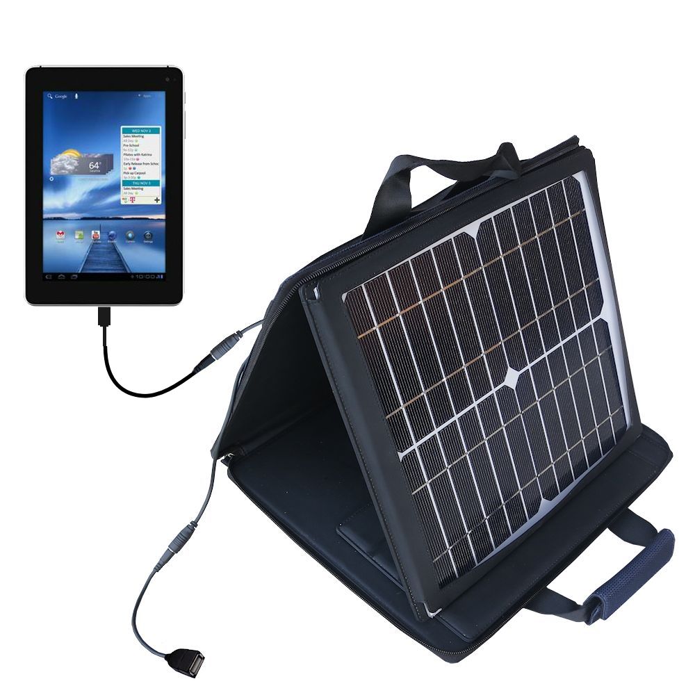 SunVolt Solar Charger compatible with the T-Mobile Springboard and one other device - charge from sun at wall outlet-like speed