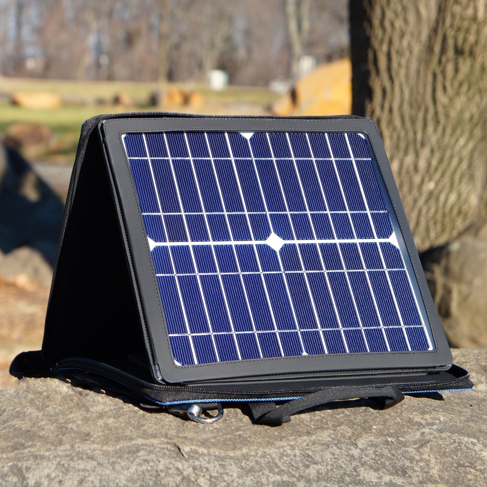 10W Solar Panel with Carrying Case