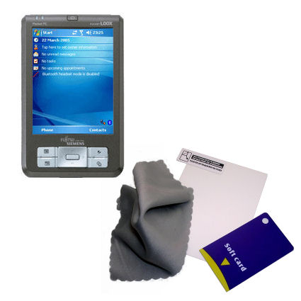 Screen Protector compatible with the Fujitsu Loox 410