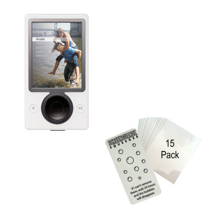 Screen Protector compatible with the Microsoft Zune (1st Generation)