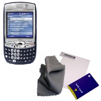 Clear Anti-glare Screen Protector designed for the Palm Treo 750 - Gomadic Brand