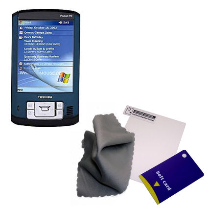 Screen Protector compatible with the Toshiba e400