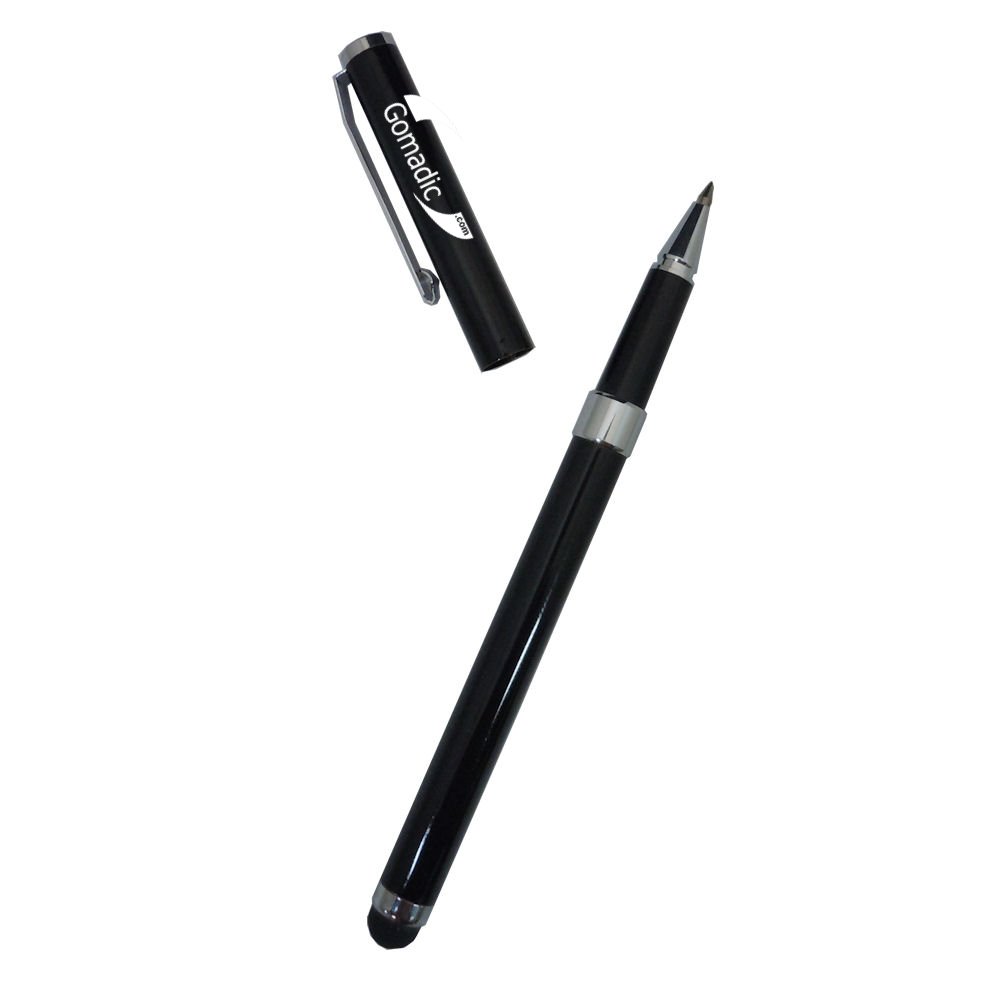 Apple iPad - Full Sized Versions (not Mini) compatible Precision Tip Capacitive Stylus with Ink Pen