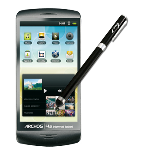 Archos 28 / 32 / 43 Internet Tablet compatible Precision Tip Capacitive Stylus with Ink Pen