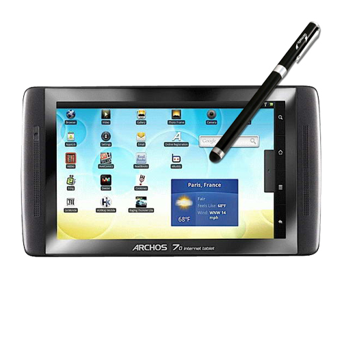 Archos 70 Internet Tablet compatible Precision Tip Capacitive Stylus with Ink Pen