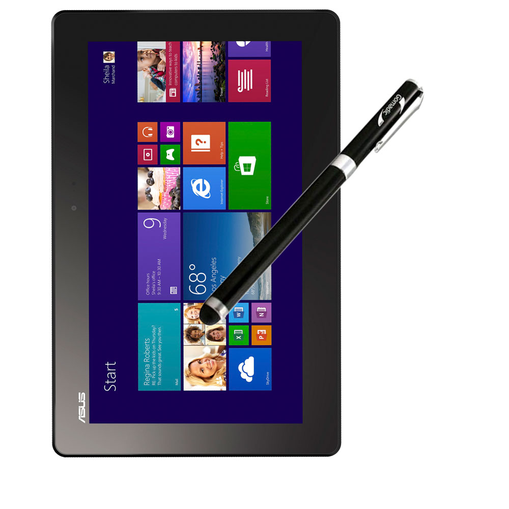 Asus Transformer T100 T100TA-H1-GR T100TA-C1-GR compatible Precision Tip Capacitive Stylus with Ink Pen