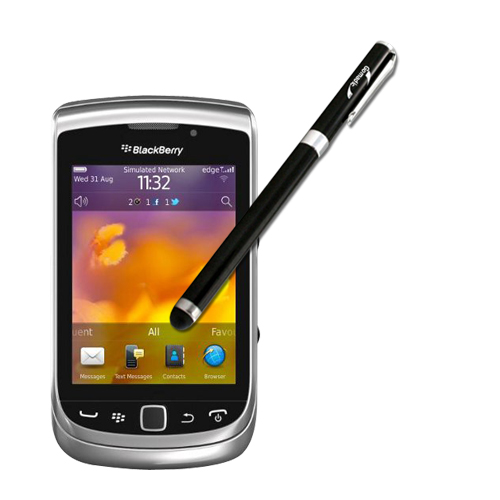 Blackberry Torch 9810 compatible Precision Tip Capacitive Stylus with Ink Pen