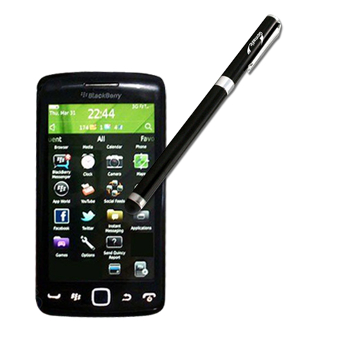 Blackberry Touch 9860 compatible Precision Tip Capacitive Stylus with Ink Pen